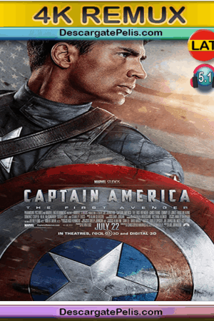 Captain America. The first avenger (2011) BD4K Remux Latino-Inglés