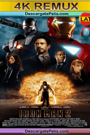 Iron man 2 2010 [BD4K Remux] [Latino-Inglés]