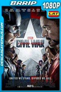 Captain America. Civil war 2016 1080p BRrip Latino – Inglés