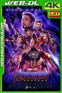Vengadores. Endgame 2019 4k WEB-DL Latino – Inglés