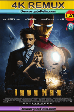 Iron man 2008 [BD4K Remux] [Latino-Inglés]