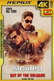Sicario. Día del soldado 2018 BD4k Remux Latino – Inglés
