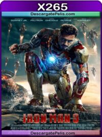 Iron Man 3 2013 1080P x265 Latino – Ingles