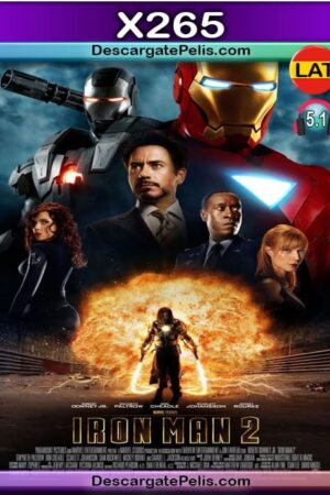 Iron Man 2 2010 1080P x265 Latino – Ingles