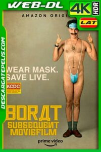 Borat siguiente película documental (2020) 4K AMZN WEB-DL HDR Latino