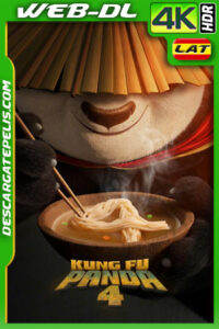 Kung Fu Panda 4 (2024) 4k WEB-DL HDR Latino