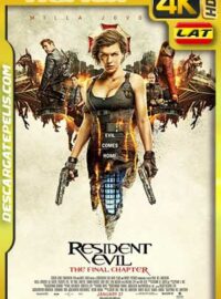 Resident Evil Capítulo final (2016) 4K BDRemux HDR Latino – Inglés