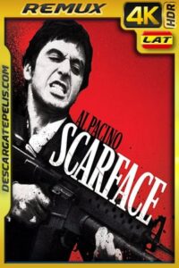 Scarface (1983) 4k BDRemux HDR Latino – Ingles