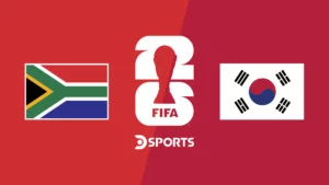 Sudáfrica vs Corea del Sur
