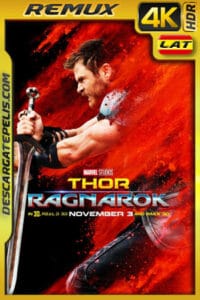 Thor: Ragnarok (2017) 4k Remux HDR Latino