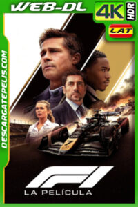 F1 (2025) WEB-DL 4K HDR Latino